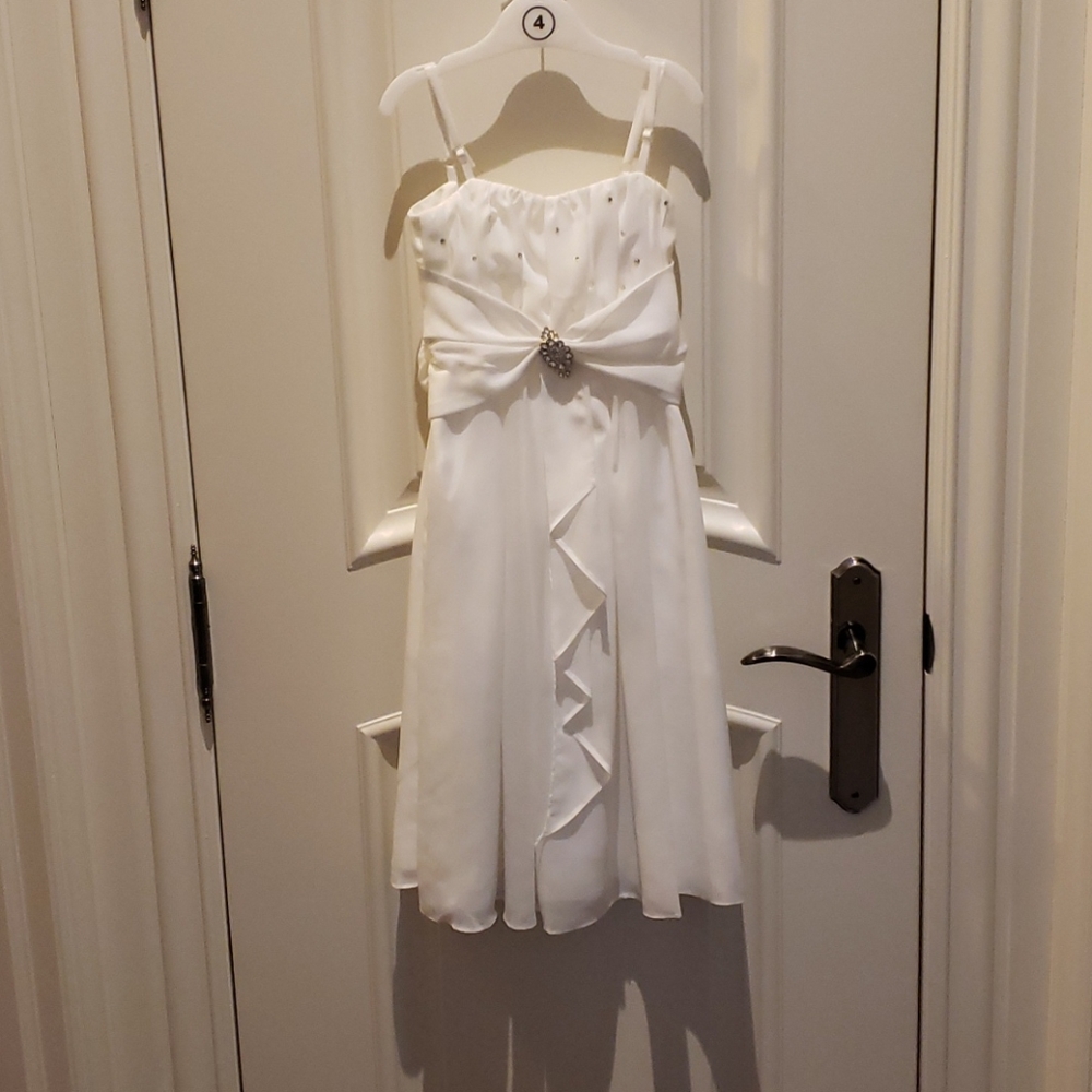Flower girl chiffon dress